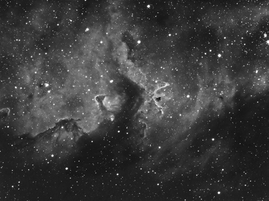 IC 1871 part of the Soul Nebula 7,500 light years away in Cassiopeia.